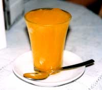 granita di mandarino